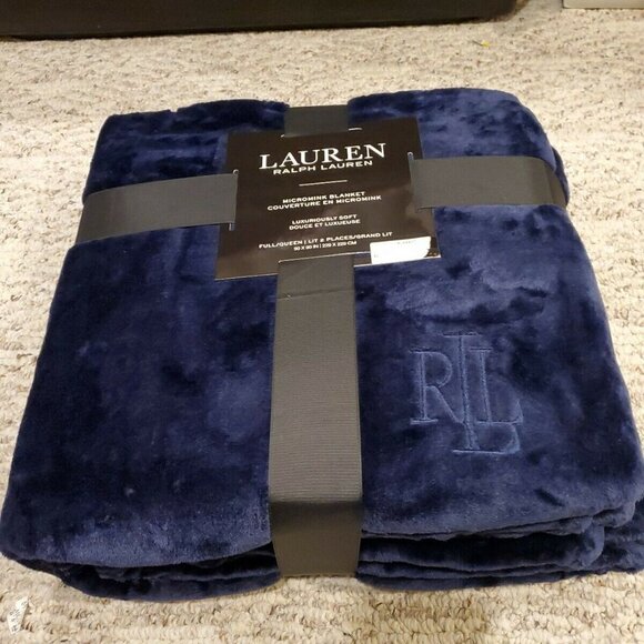 Ralph Lauren Other - NEW! Ralph Lauren FULL/QUEEN Micromink Blanket